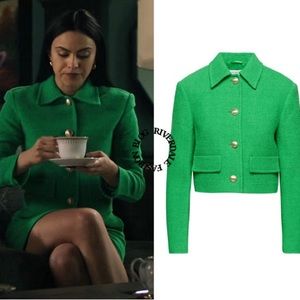 Babaton 2 Pc Tweed Set (Aritzia Frances Jacket, Kinsley Skirt)